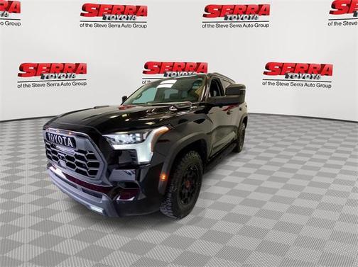 Midnight Black Metallic 2023 Toyota Sequoia TRD Pro