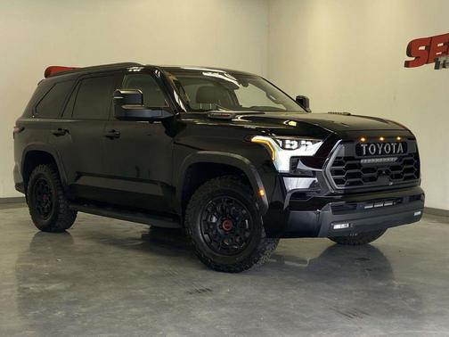 Midnight Black Metallic 2023 Toyota Sequoia TRD Pro