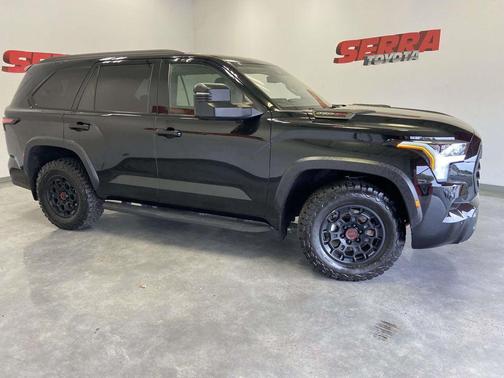 Midnight Black Metallic 2023 Toyota Sequoia TRD Pro