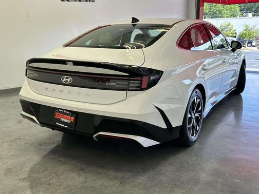 Serenity White 2025 Hyundai SONATA SEL