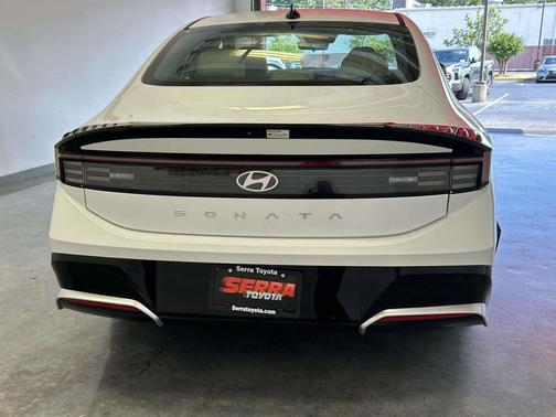 Serenity White 2025 Hyundai SONATA SEL