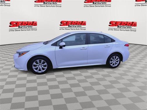 Wind Chill Pearl 2024 Toyota Corolla LE