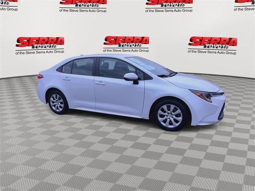 Wind Chill Pearl 2024 Toyota Corolla LE