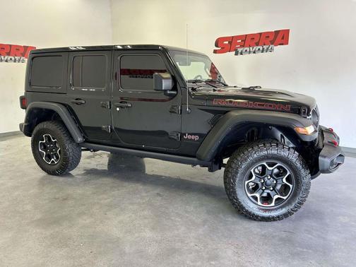 Black Clearcoat 2023 Jeep Wrangler Rubicon