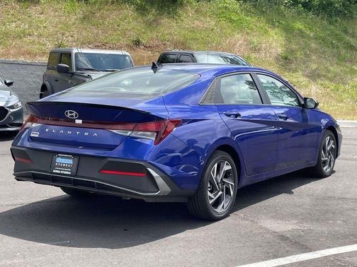 Intense Blue 2025 Hyundai ELANTRA Sport
