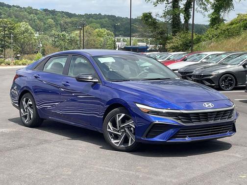 Intense Blue 2025 Hyundai ELANTRA Sport