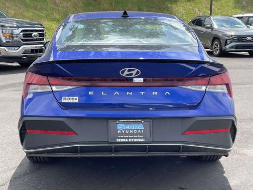 Intense Blue 2025 Hyundai ELANTRA Sport