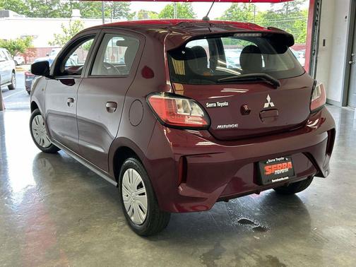 Wine Red Metallic 2024 Mitsubishi Mirage ES
