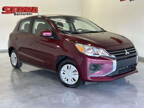 Wine Red Metallic 2024 Mitsubishi Mirage ES