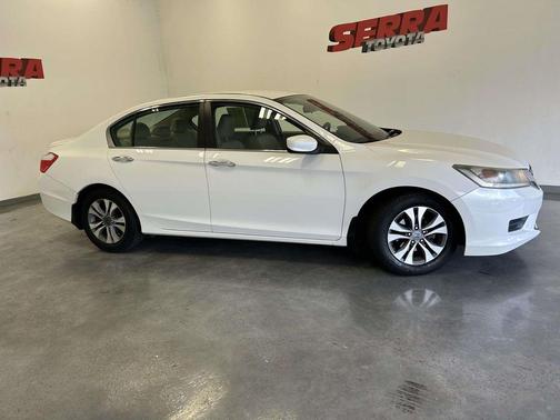 White Orchid Pearl 2014 Honda Accord LX