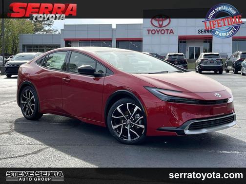 Supersonic Red 2026 Toyota Prius Plug-In Hybrid XSE
