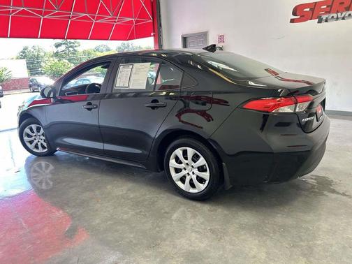 Midnight Black Metallic 2025 Toyota Corolla LE