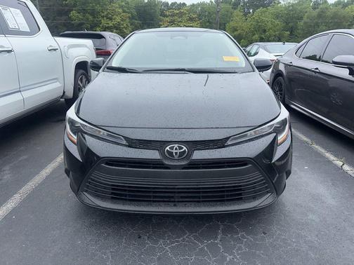 Midnight Black Metallic 2025 Toyota Corolla LE
