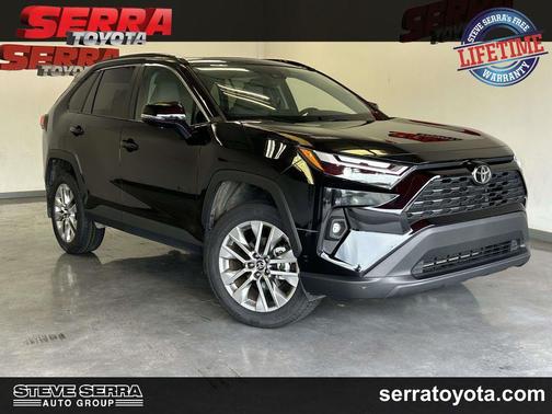 Midnight Black Metallic 2025 Toyota RAV4 XLE Premium