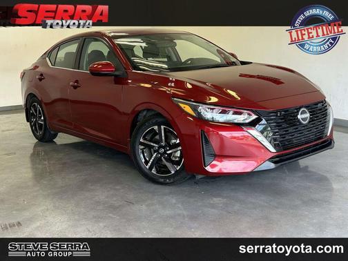 Scarlet Ember Tintcoat 2024 Nissan Sentra SV