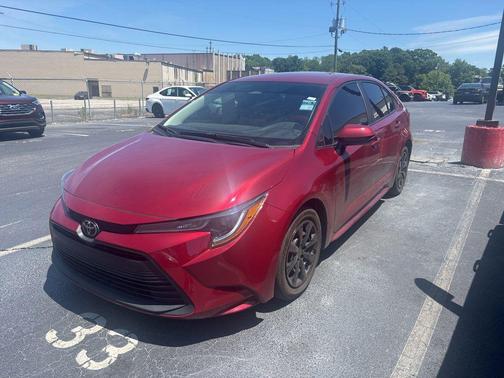 Ruby Flare Pearl 2025 Toyota Corolla LE