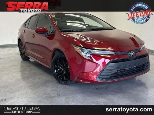 Ruby Flare Pearl 2025 Toyota Corolla LE