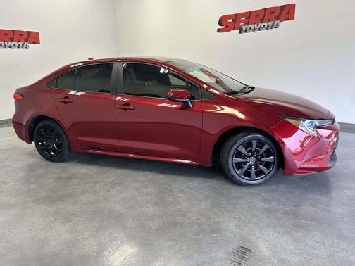 Ruby Flare Pearl 2025 Toyota Corolla LE