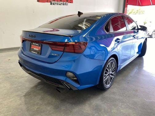 Sporty Blue 2023 Kia Forte GT-Line