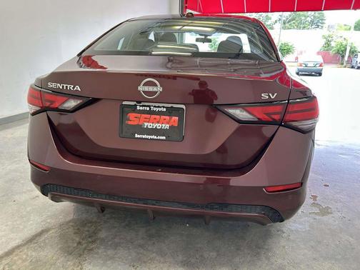 Rosewood Metallic 2024 Nissan Sentra SV