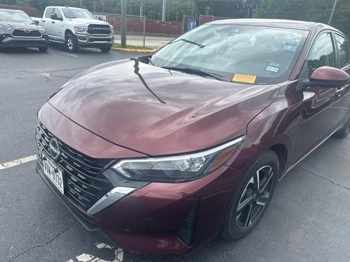 Rosewood Metallic 2024 Nissan Sentra SV