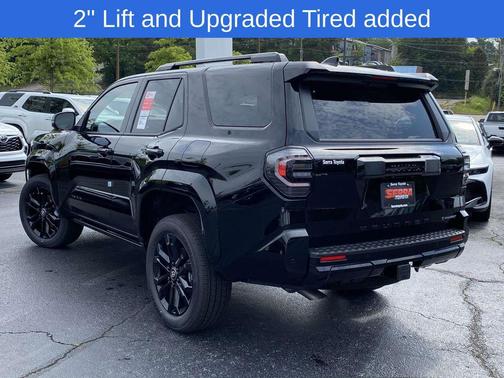 Black 2026 Toyota 4Runner Hybrid Platinum