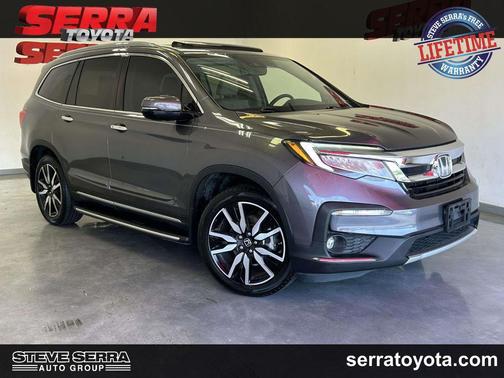 Modern Steel Metallic 2019 Honda Pilot Elite