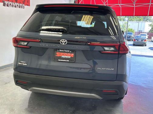 Storm Cloud 2025 Toyota Grand Highlander Platinum
