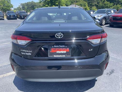 Midnight Black Metallic 2026 Toyota Corolla LE