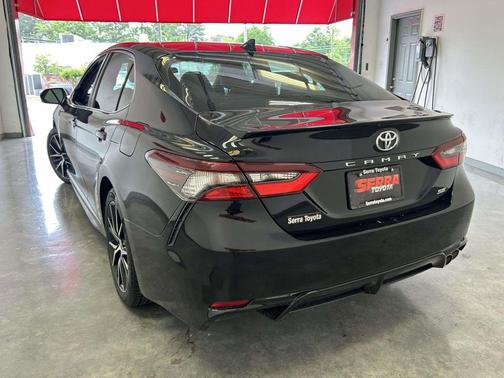 Midnight Black Metallic 2023 Toyota Camry SE