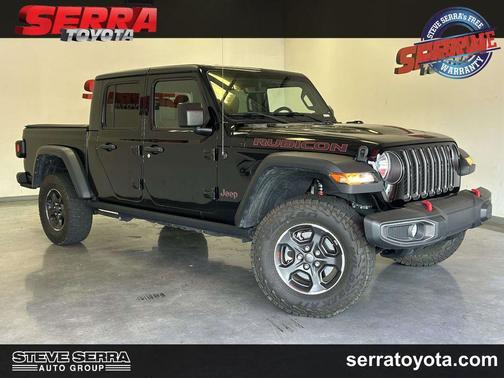 Black Clearcoat 2022 Jeep Gladiator Rubicon
