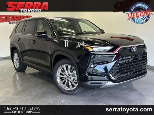 Midnight Black Metallic 2026 Toyota Grand Highlander Platinum