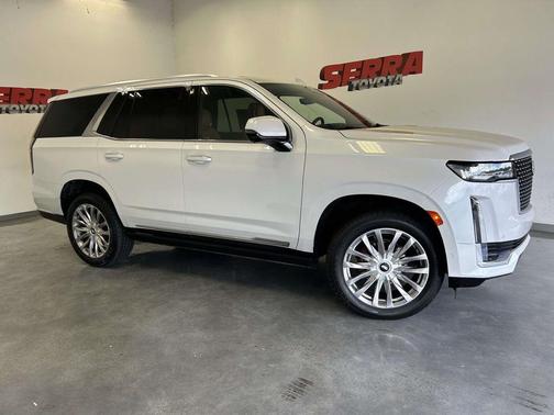 Crystal White Tricoat 2022 Cadillac Escalade Premium Luxury