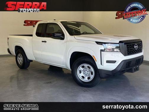 Glacier White 2022 Nissan Frontier S