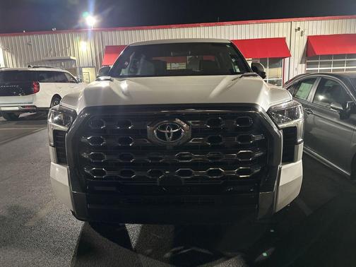 Wind Chill Pearl 2024 Toyota Tundra Hybrid Platinum