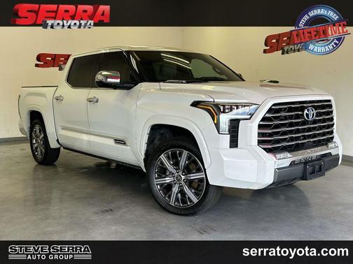Wind Chill Pearl 2023 Toyota Tundra Hybrid Capstone