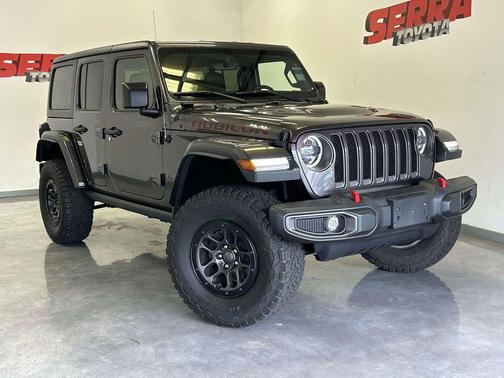 Granite Crystal Metallic Clearcoat 2023 Jeep Wrangler Rubicon