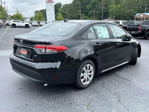 Midnight Black Metallic 2026 Toyota Corolla LE