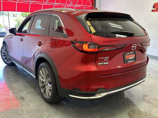 Soul Red Crystal Metallic 2024 Mazda CX-90 3.3 Turbo Premium