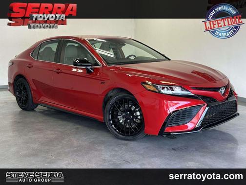 Supersonic Red 2024 Toyota Camry SE