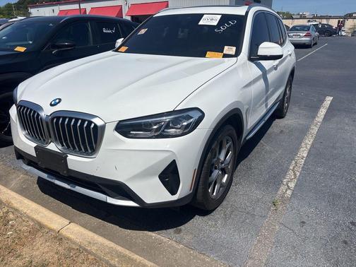 Alpine White 2022 BMW X3 sDrive30i