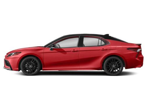 Supersonic Red/Midnight Black Metallic 2023 Toyota Camry XSE