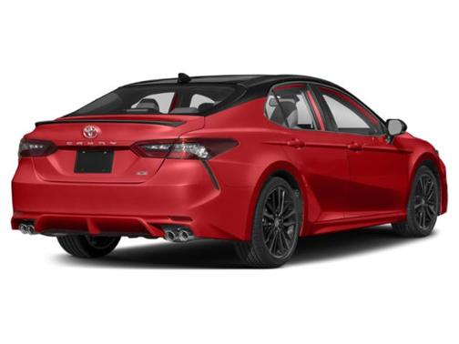 Supersonic Red/Midnight Black Metallic 2023 Toyota Camry XSE