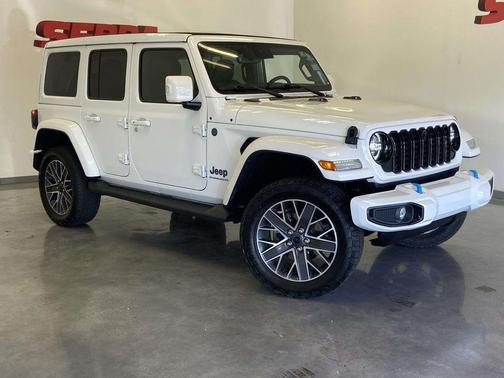 Bright White Clearcoat 2024 Jeep Wrangler 4xe High Altitude