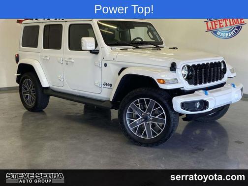 Bright White Clearcoat 2024 Jeep Wrangler 4xe High Altitude
