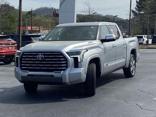 Celestial Silver Metallic 2026 Toyota Tundra Hybrid Capstone