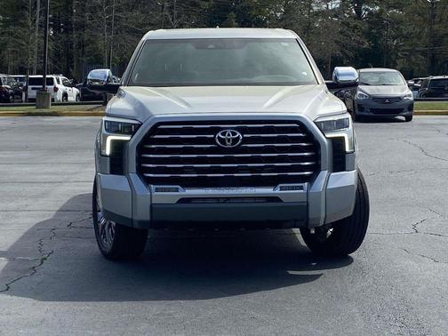 Celestial Silver Metallic 2026 Toyota Tundra Hybrid Capstone