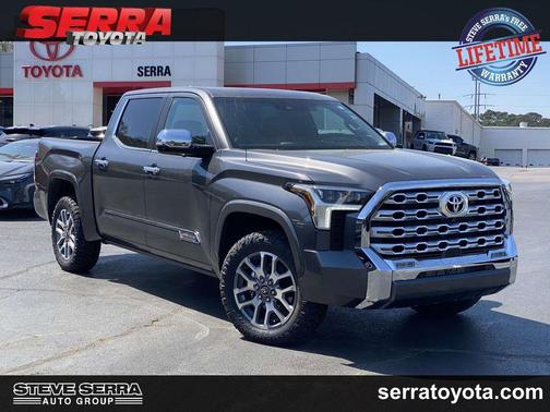 Magnetic Gray Metallic 2026 Toyota Tundra 1794 Edition