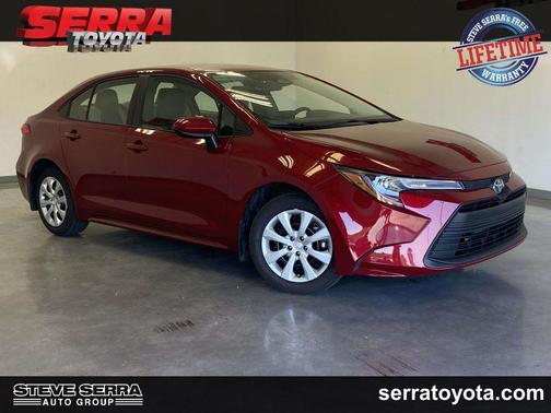 Ruby Flare Pearl 2026 Toyota Corolla LE