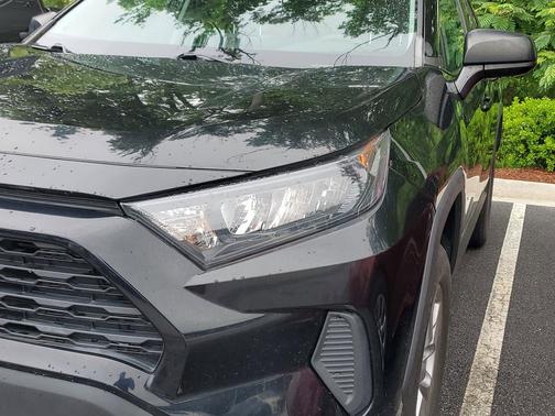 Midnight Black Metallic 2022 Toyota RAV4 Hybrid LE